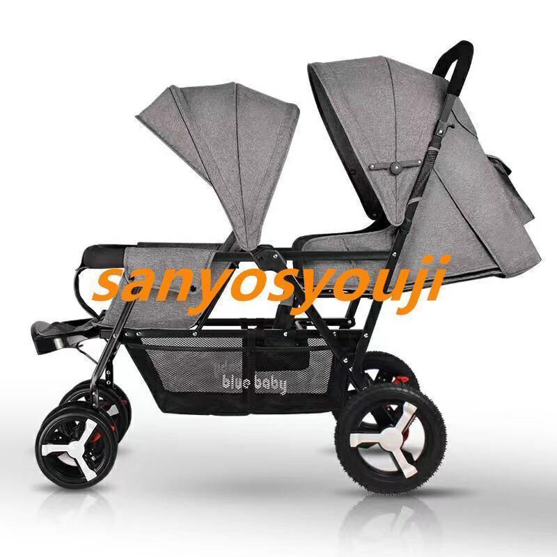 縦型　コンターズ オプションズエリート 2人乗り　ダブルベビーカー 双子 バギー 楽天市場】【お取り寄せ】コンターズ オプション エリート V2