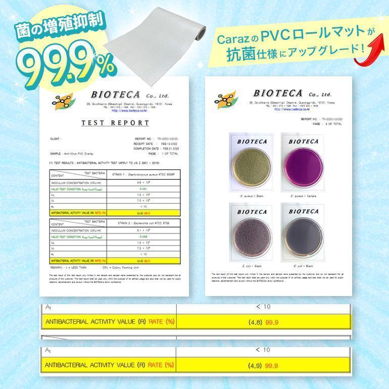 【数量限定アウトレット品】 Caraz ロールマット プレイマット ベビー 子供 抗菌 ノンホルム 110×300×1.5cm 赤ちゃん カット pvc マット お昼寝 厚手 防水 出産祝い 防音 (rool110-300) 【3161990565】(16593円)