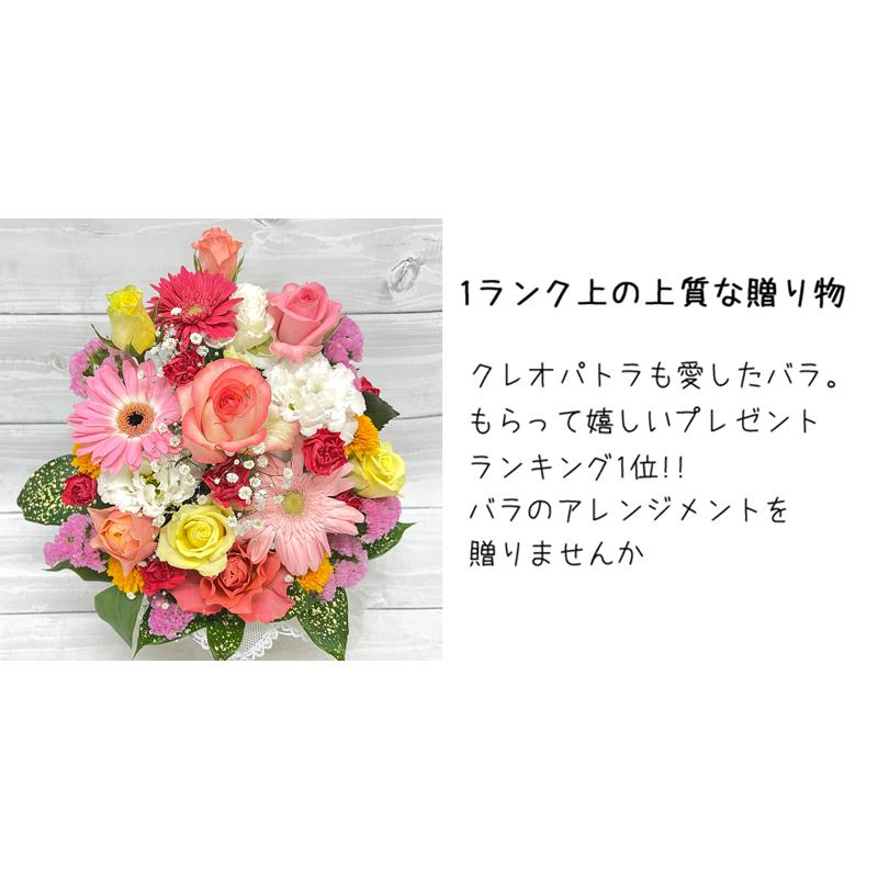 花 誕生日プレゼント 女性 男性 母 バラ フラワーアレンジメント 結婚記念日 退職祝い 退院祝い ギフト 送料無料 20代 30代 40代 50代 60代 70代 80代 90代 |  | 08