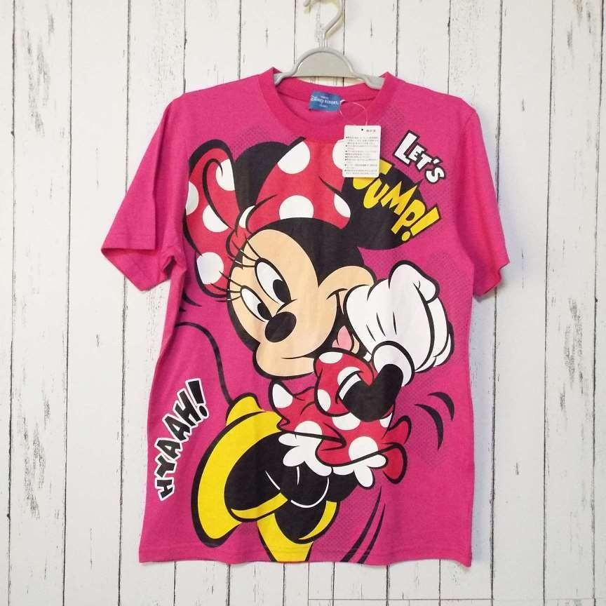 新品未使用 東京ディズニーリゾート限定 Let S Jump Tシャツ ミニー柄 サイズ S 肩幅 41cm ユニセックス レディースブランド通販over25 通販 Yahoo ショッピング