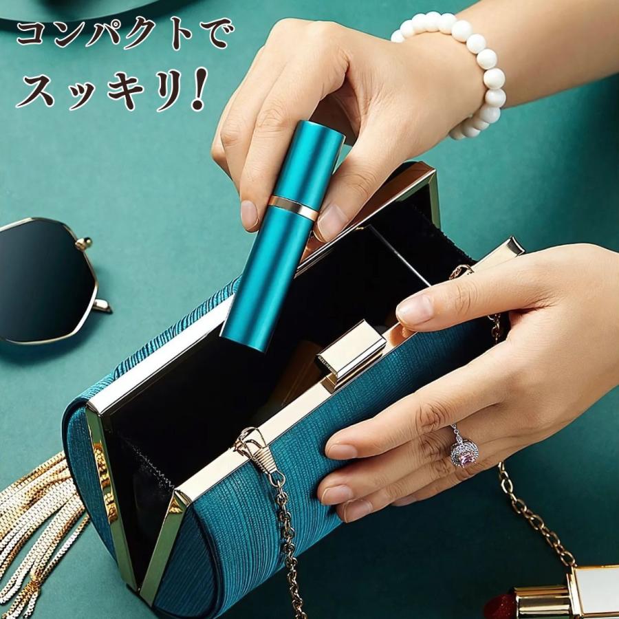 香水 アトマイザー おしゃれ アトマイザー 香水 詰め替え ボトル 香水ボトル 香水スプレー 香水噴霧器 携帯 かわいい ミニボトル コンパクト コロン 5ml | ブランド登録なし | 05