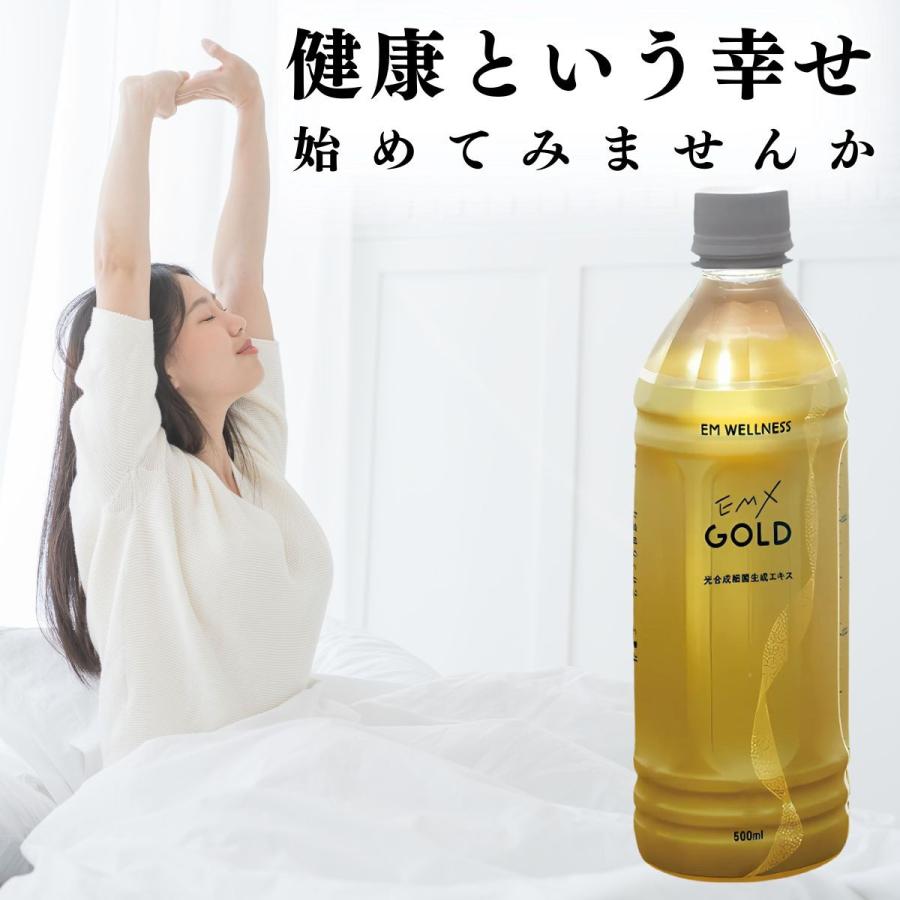 EMXゴールド EMX GOLD EMXGOLD 500ml × 1本 栄養ドリンク 健康飲料 EM 