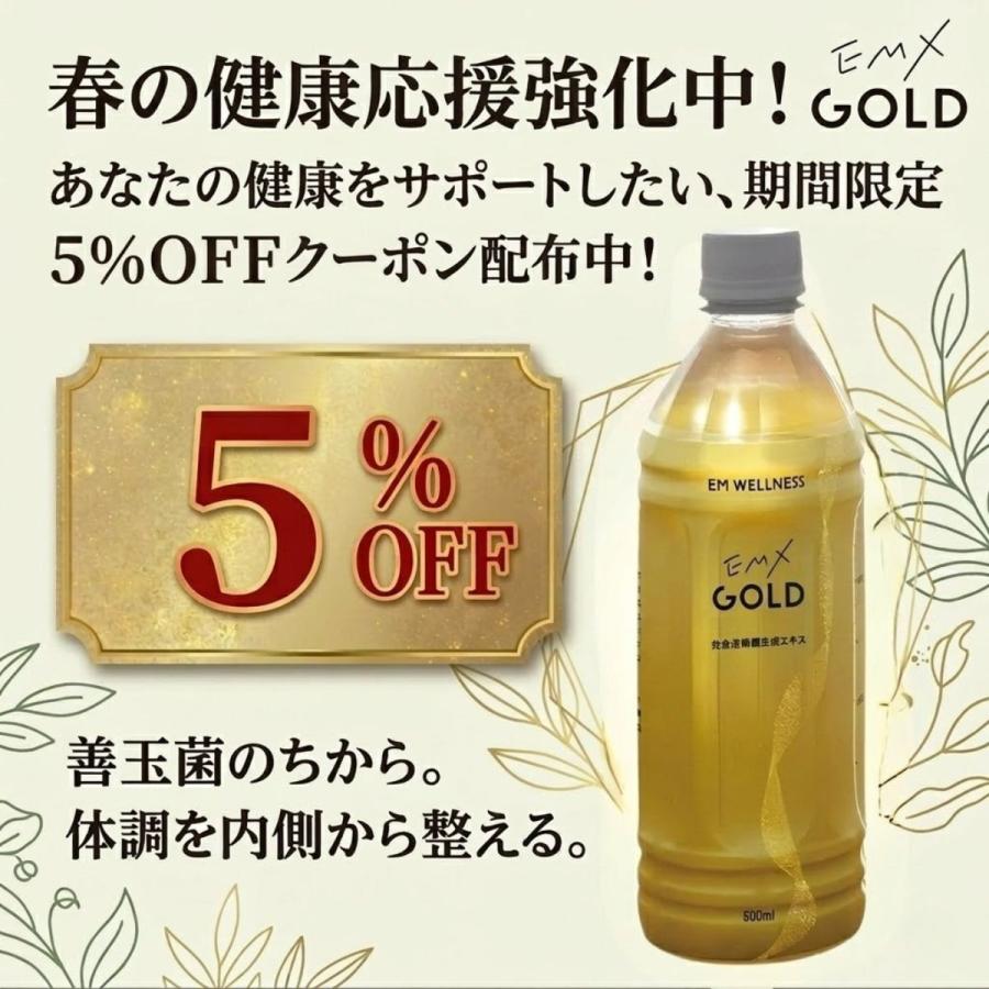 5本)EMX GOLD 栄養ドリンク 500ml EMX GOLD 栄養ドリンク 500ml3個 EMX