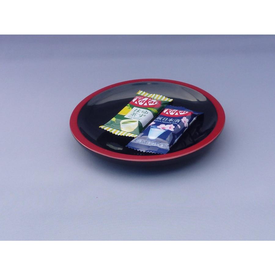 5寸太縁銘々皿 : 川連漆器アウトレット - 通販 - Yahoo!ショッピング