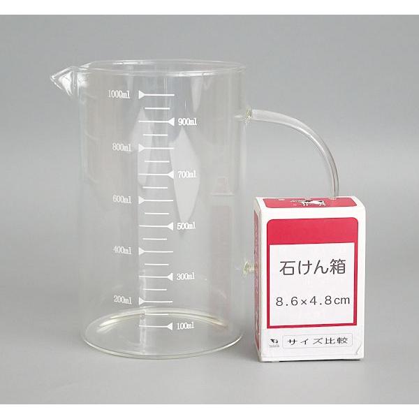 rond 目盛り付き耐熱ピッチャー 容量1000ml : 100円雑貨&日用品卸