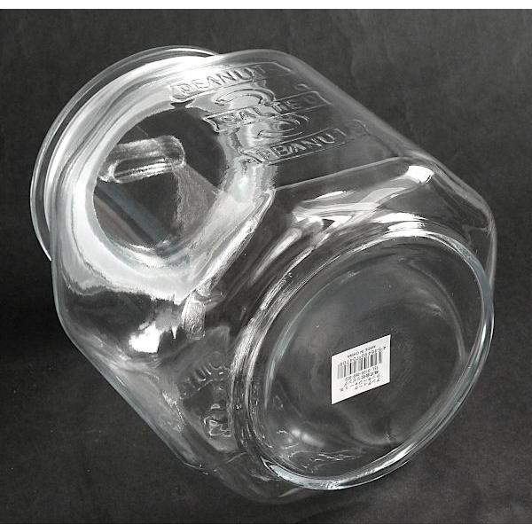 3-1536 イギリス アンティーク クッキージャー イギリス ガラス