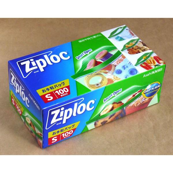 ジップロック お手軽バッグ Sサイズ 100枚入 : 100円雑貨&日用品卸