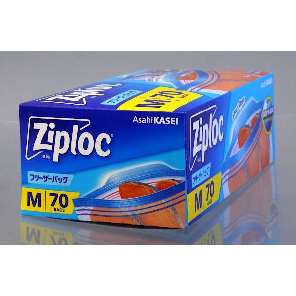 ジップロック フリーザーバッグ Mサイズ 70枚入 : 100円雑貨&日用品卸