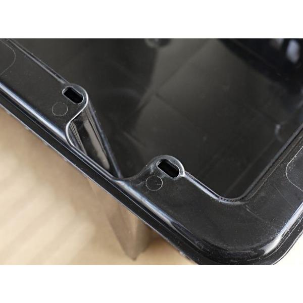 のせのせストッカー たて型 ブラック サンテール 37.5×29.6×高さ16cm