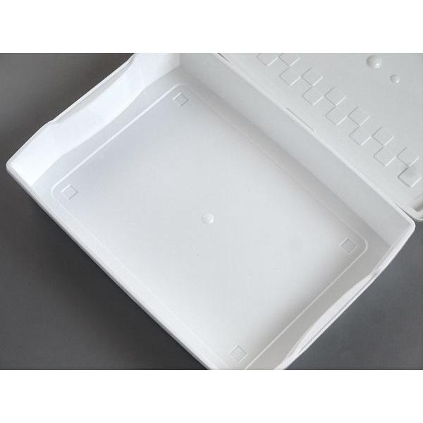 収納ケース A4サイズ フタ付 ホワイト 34.4×25.3×高さ7.3cm : 100円