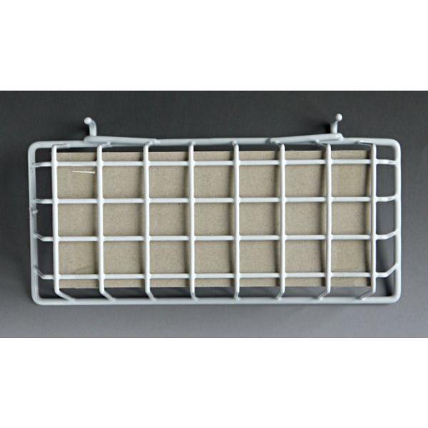 カゴ フック付 ワイヤーネット 幅21.5cm Aタイプ (100円ショップ 100