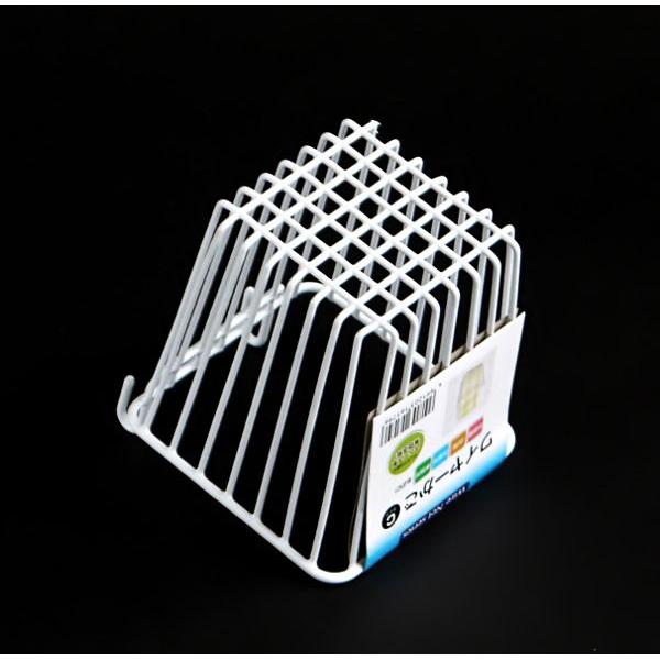 カゴ フック付 ワイヤーネット 高さ12.8cm Cタイプ (100円ショップ