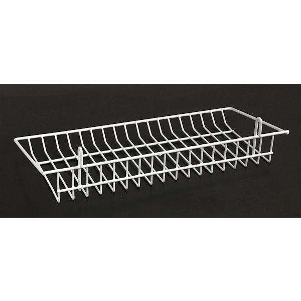 ワイヤーラック Eタイプ フック付 31.5×15.5×高さ8cm : 100円雑貨