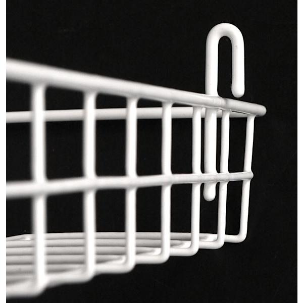 ワイヤーラック Fタイプ Wire Net series 38.6×13×高さ6.3cm : 100円