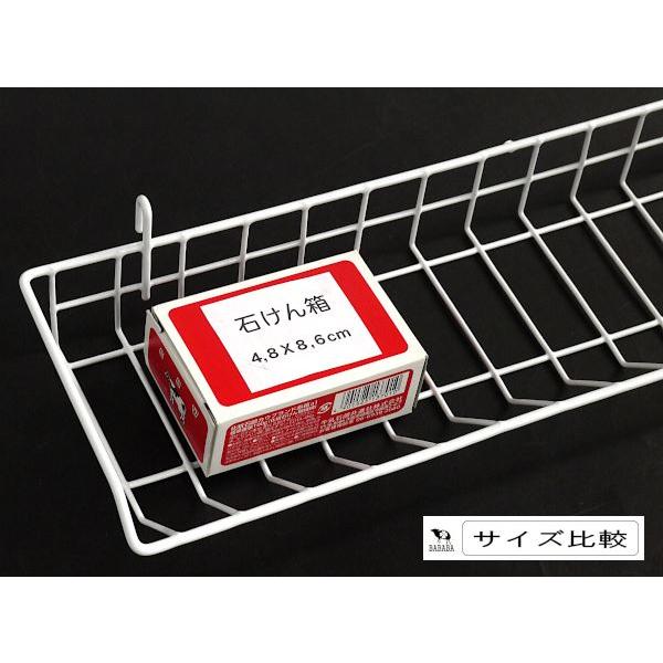 ワイヤーラック Fタイプ Wire Net series 38.6×13×高さ6.3cm : 100円
