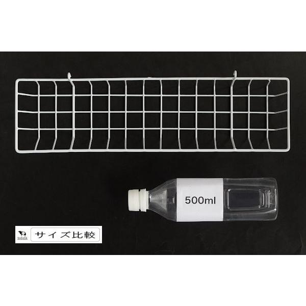 ワイヤーラック Gタイプ Wire Net series 39×12×高さ6.5cm : 100円雑貨