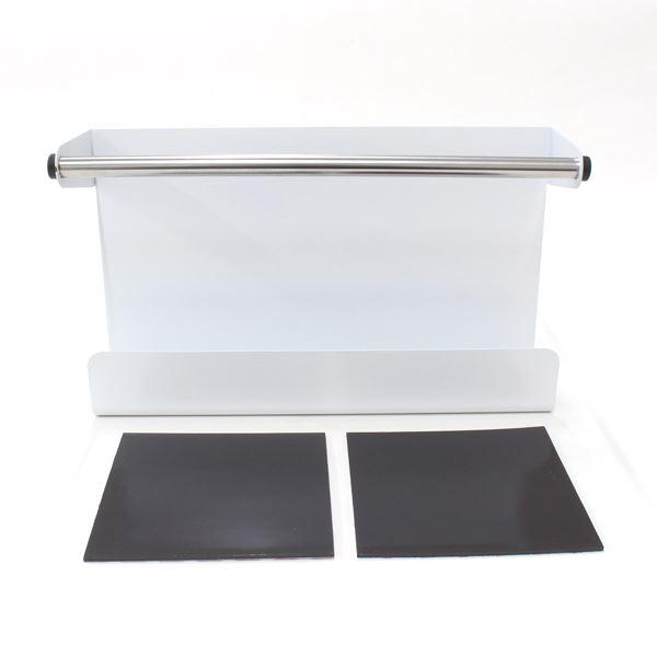 マグネット付マガジンラック 24.8×14.1×6.7cm : 100円雑貨&日用品卸