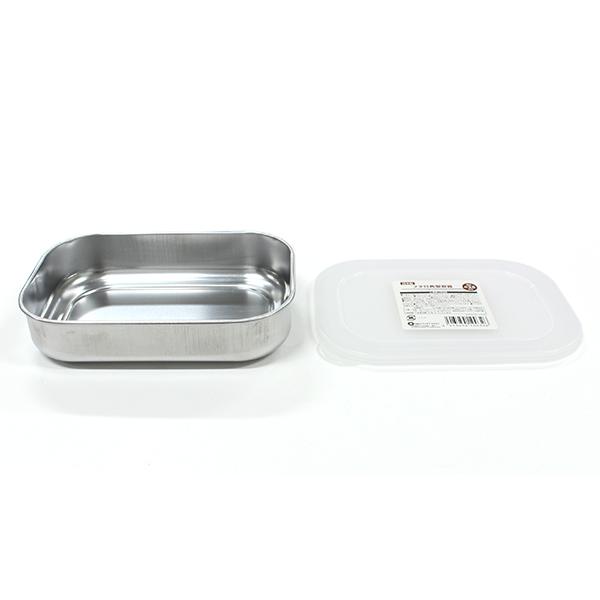 保存容器 ステンレス製 角型 フタ付 １５ ３ １０ ７ 高さ３ ７ｃｍ 2ekk32036 100円雑貨 日用品卸 Bababa 通販 Yahoo ショッピング