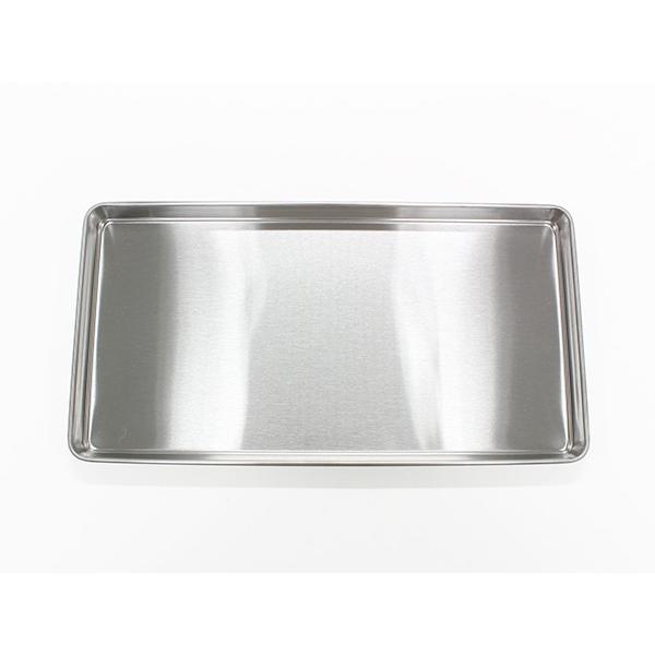 調理トレー 浅型 ロングタイプ ステンレス製 (100円ショップ 100円均一