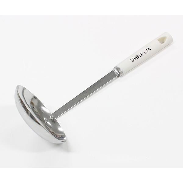お玉 全長27cm SIMPLE LIFE (100円ショップ 100円均一 100
