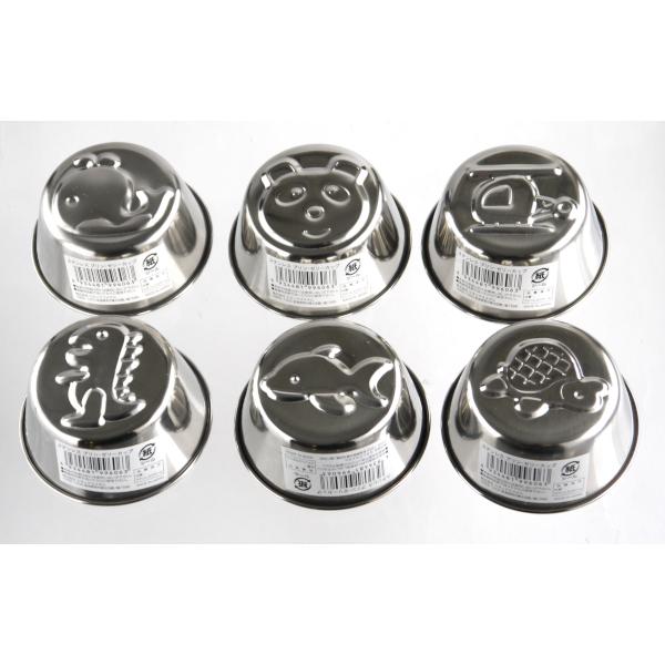 プリン・ゼリーカップ ステンレス製 直径7.5×高さ3.5cm ［種類指定不可