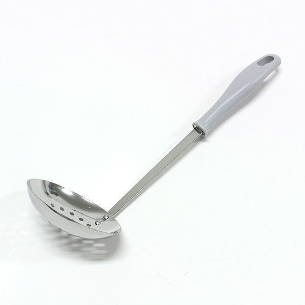 穴あきお玉 GRISE ステンレス製 27.5cm (100円ショップ 100 穴あきお玉 GRISE ステンレス製 27.5cm (100円ショップ 100