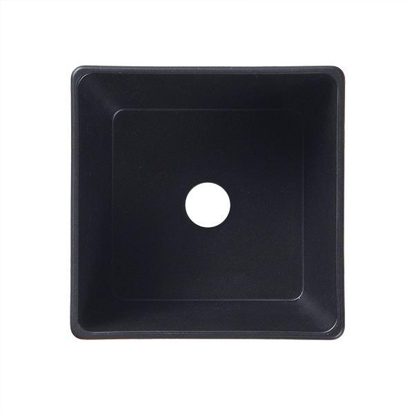 ミニ盆栽鉢 角型 3号サイズ(9×9×高さ6cm) (100円ショップ 100円均一