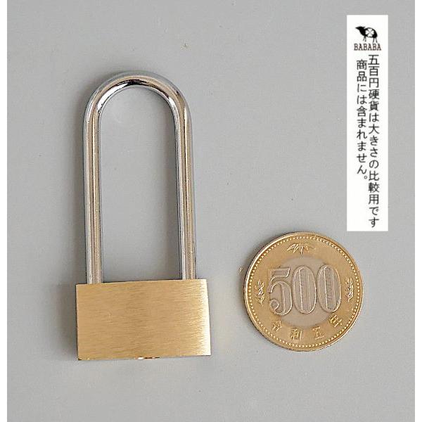 南京錠 吊長タイプ 幅3cm 屋内専用 カギ3個付 : 100円雑貨&日用品卸