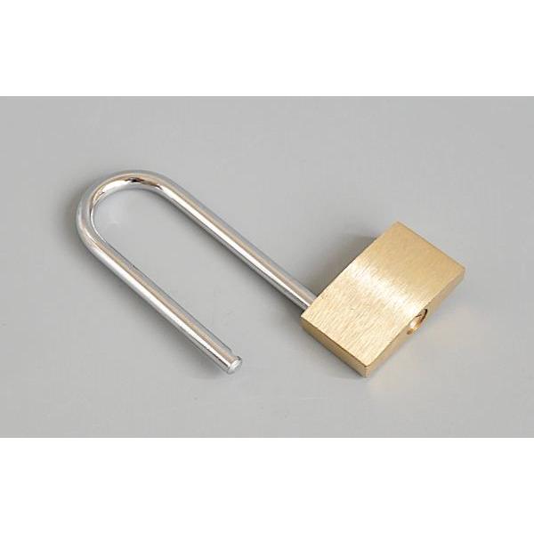南京錠 吊長タイプ 幅3cm 屋内専用 カギ3個付 : 100円雑貨&日用品卸