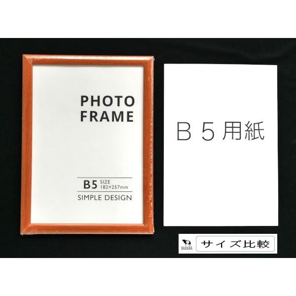フォトフレーム B5 ［色指定不可］ (100円ショップ 100円均一 100均一