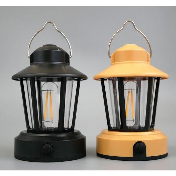 LEDランタン ノスタ 8.4×高さ12.4cm ［色指定不可］ : 100円雑貨