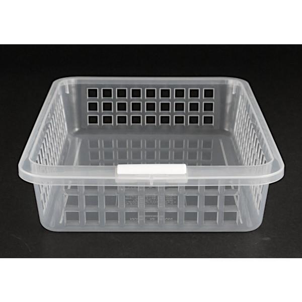 収納バスケット 冷蔵庫用 浅型 ３０ ３ １９ ７ 高さ６ ３ｃｍ クリアー 2inm 100円雑貨 日用品卸 Bababa 通販 Yahoo ショッピング