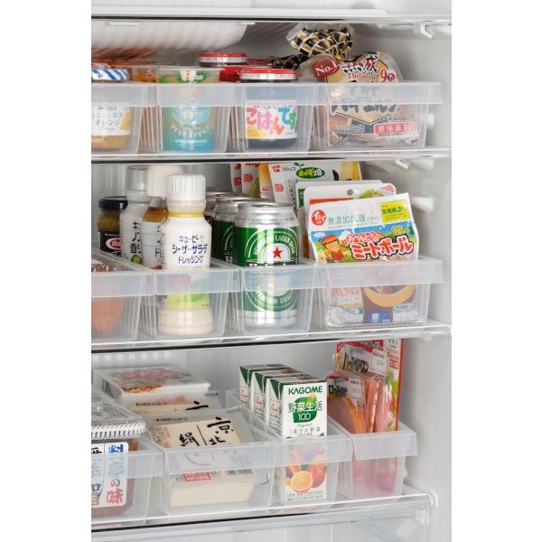 収納ストッカー 冷蔵庫用 スリム ８ ７ ３０ ２ 高さ７ｃｍ クリアー キレイ 2inm 100円雑貨 日用品卸 Bababa 通販 Yahoo ショッピング
