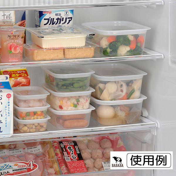 楽ちんパック 角型9個セット クリアーホワイト : 100円雑貨&日用品卸