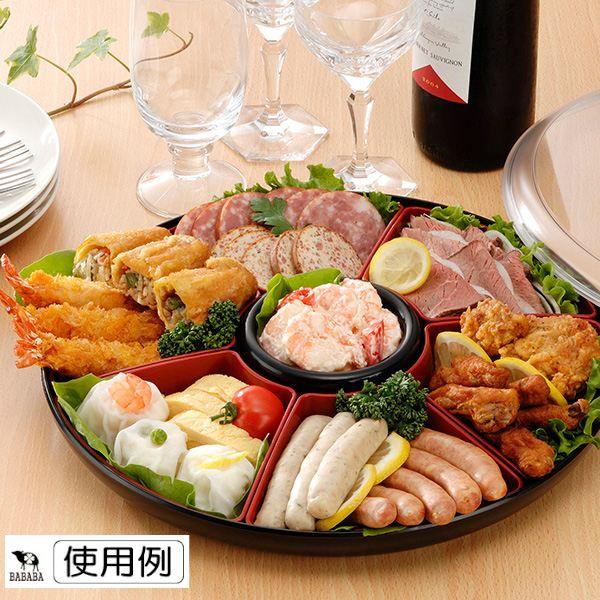 【お値下げ】プラスチック  御膳  10枚  未使用 手巻き御膳 しゃもじ付き 直径31.9×高さ7.1cm : 100円雑貨&日用品卸