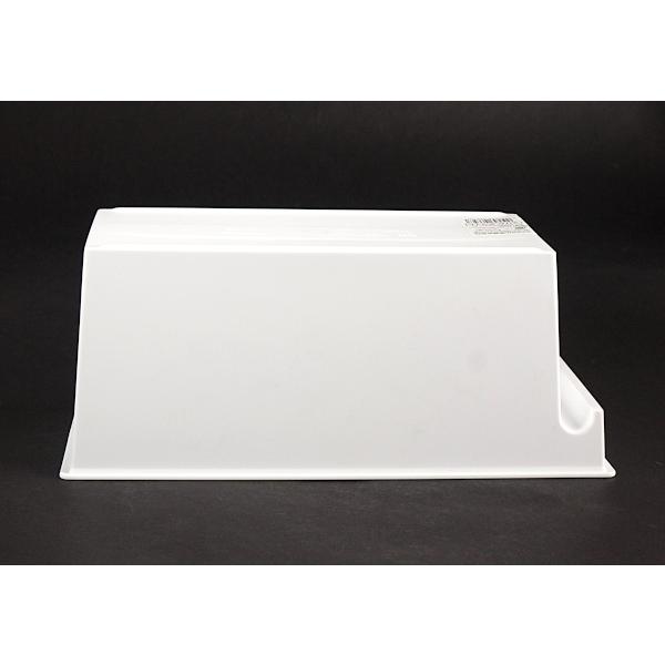 収納ボックス スリム(13×27.8×高さ11.5cm) ホワイト シンプル