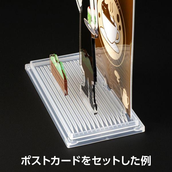 アクスタディスプレイケース クリアー 13.5×7×高さ16.8cm : 100円雑貨