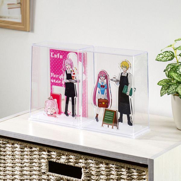 アクスタディスプレイケース クリアー 13.5×7×高さ16.8cm : 100円雑貨