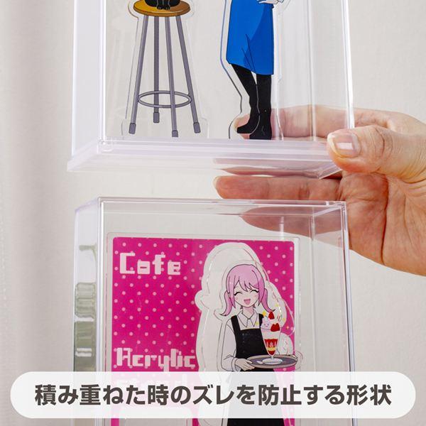 アクスタディスプレイケース クリアー 13.5×7×高さ16.8cm : 100円雑貨