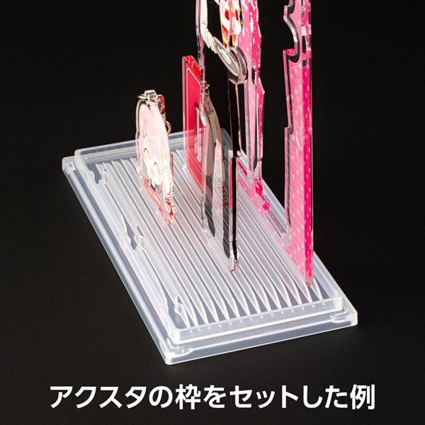 アクスタディスプレイケース クリアー 13.5×7×高さ16.8cm : 100円雑貨