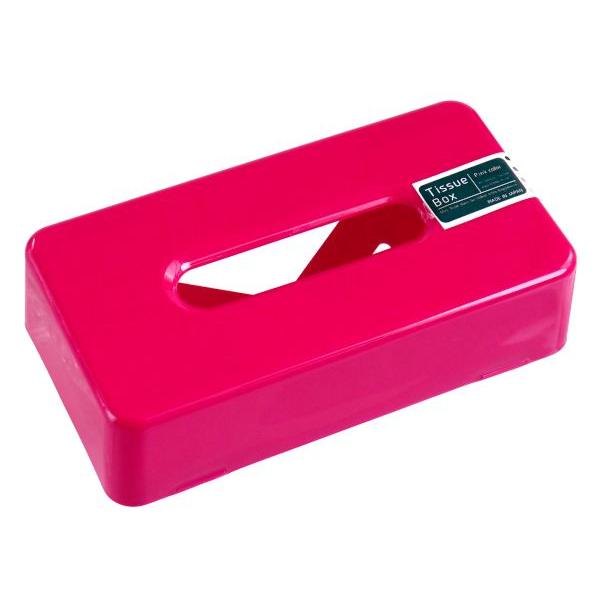 ティッシュBOX ピンク 26.3×14×高さ6.7cm : 100円雑貨&日用品卸-BABABA