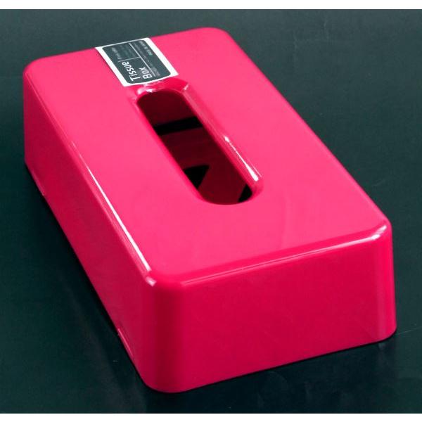 ティッシュボックス ピンク 26.3×14×高さ6.7cm : 100円雑貨&日用品卸