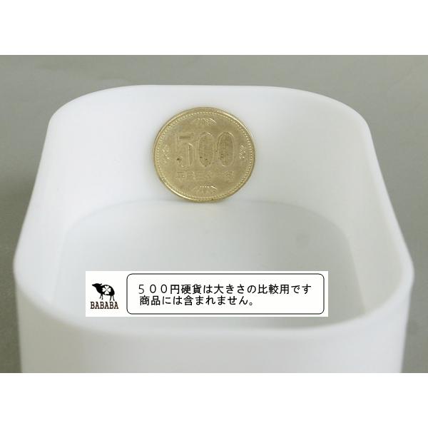 収納トレイ ライフトレー ホワイト ミニ35型(10.8×7.5×高さ3.6cm) (100  