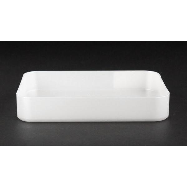 収納トレイ ホワイト L35型(21.5×15×高さ3.6cm) : 100円雑貨&日用品卸