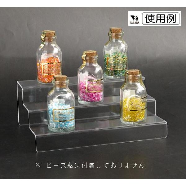 ディスプレイスタンド ワイド3段タイプ 10.9×16×高さ6cm (100円