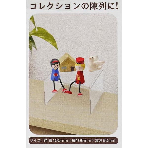 ディスプレイスタンド Sサイズ(10×10.6×高さ6cm) (100円ショップ 100円