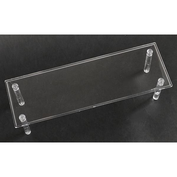 ディスプレイスタンド 角型 ロングサイズ(27×9×高さ7cm) : 100円雑貨