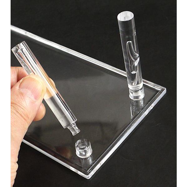 ディスプレイスタンド 角型 ロングサイズ(27×9×高さ7cm) : 100円雑貨