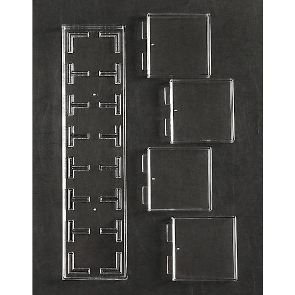 ディスプレイスタンド 2WAY 7.5×6×高さ24cm : 100円雑貨&日用品卸