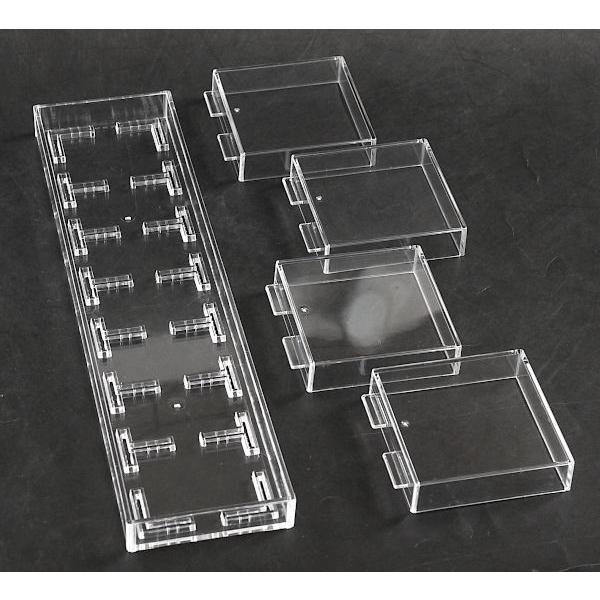 ディスプレイスタンド 2WAY 7.5×6×高さ24cm : 100円雑貨&日用品卸
